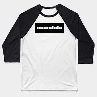 Mountain Baseball T-Shirt